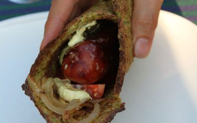 Grønne fladbrød!