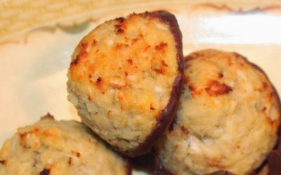 Kokosmakroner med pastinak, glutenfri!