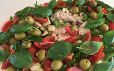 Kyllingesalat til påskebordet!