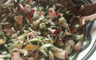 Kålsalat med koldt kød!
