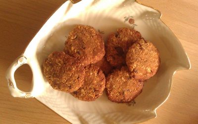 Mandel-choko-cookies!