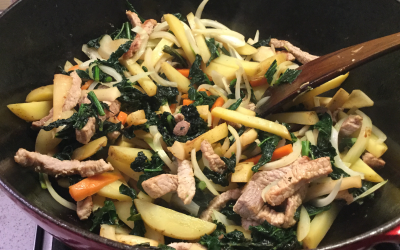 Nordisk wok – mens vi venter på forårsgrøntsagerne!