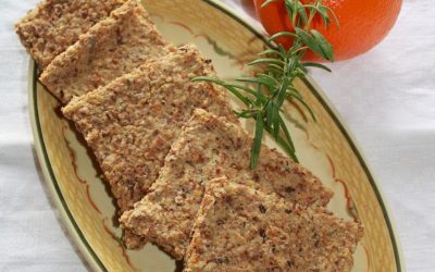 Krydret mandel-hasselnødde fladbrød, glutenfrit, laktosefrit og kan bruges af histaminintolerente!