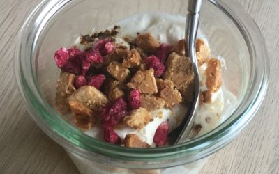 Citrontrifli med bagt hvid chokolade!