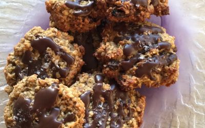 Havregryn-hasselnødde cookies, gluten- og laktosefri!