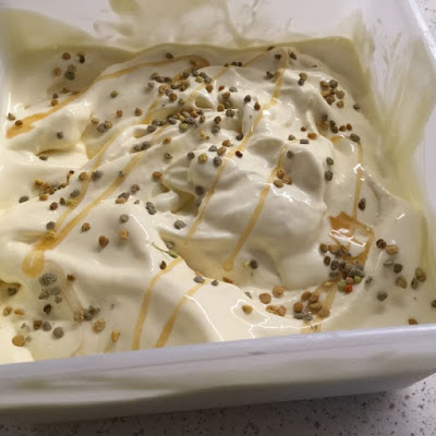 Honningis – en herlig cremet is, sød på en ny måde!