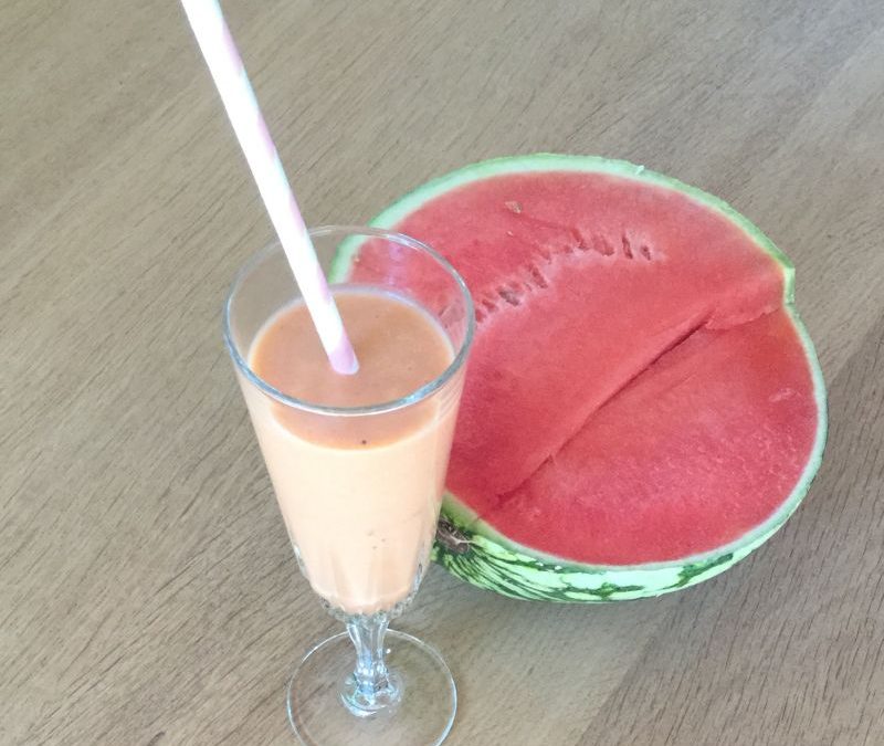 Vandmelonsmoothie – smagen af sommer!