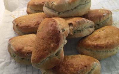 Rugklappere med squash, en super madpakkebolle!