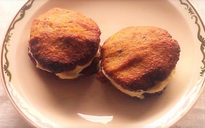 Mandel-hasselnøddekager med mascaponecreme!