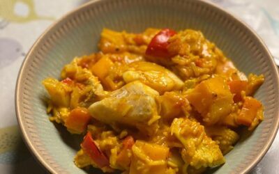 One pot krydret fiskegryde!