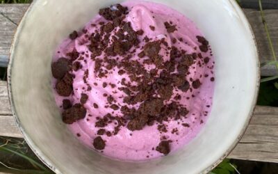 Nice cream med bær!
