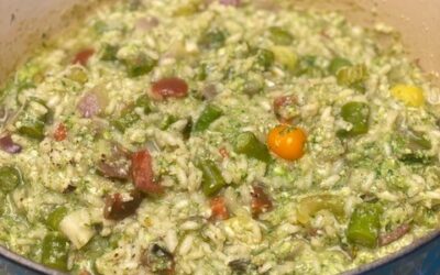 Grøn risotto!