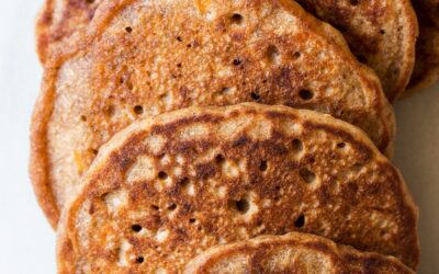 Krydrede fuldkorns-gulerods-kokos madpandekager! Kan være gluten- og laktosefri!