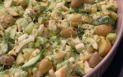 Grøn kartoffelsalat!